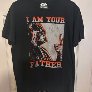 STAR WARS TSHIRT “I AM YOUR‎ FATHER”. SIZE LARGE